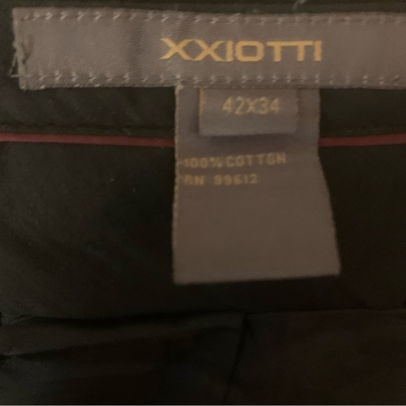 XXIOTTI Men's Dress Pants - Pleated Wide Leg - Picture 4 of 4